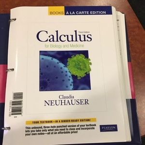 Calculus for biology and medicine